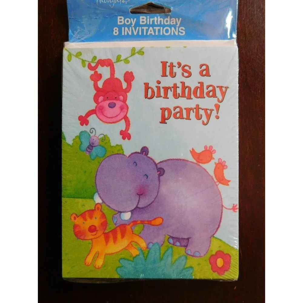 19 Zoo Animal Birthday Invitations ~ Tender Thoughts